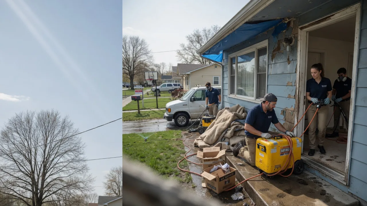 Basement Flood Cleanup in Midway, KY near me